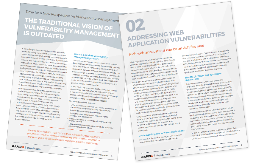 Presentation image for The Four Pillars of Modern Vulnerability Management